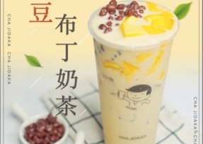 加拿大28：红豆布丁奶茶